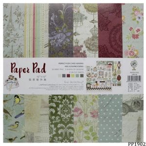 12x12 EnoGreeting Scrapbook paper pack - PP1902 (24 sheets)