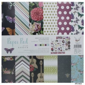 12x12 EnoGreeting Scrapbook paper pack - PP1903 (24 sheets)
