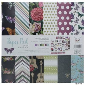 12x12 EnoGreeting Scrapbook paper pack - PP1903 (24 sheets)