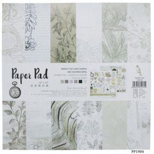 12x12 EnoGreeting Scrapbook paper pack - PP1904 (24 sheets)