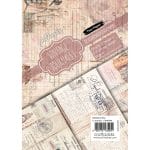 CrafTangles Decoupage Paper Pack  - Vintage Journals 1 (A4) - 4 sheets