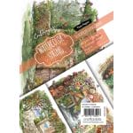 CrafTangles Decoupage Paper Pack  - Watercolour Springs (A4) - 4 sheets