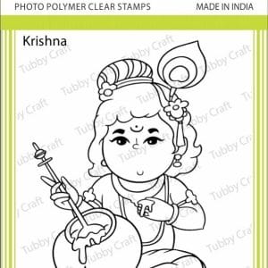 Tubby Photopolymer Clear Stamps - Krishna
