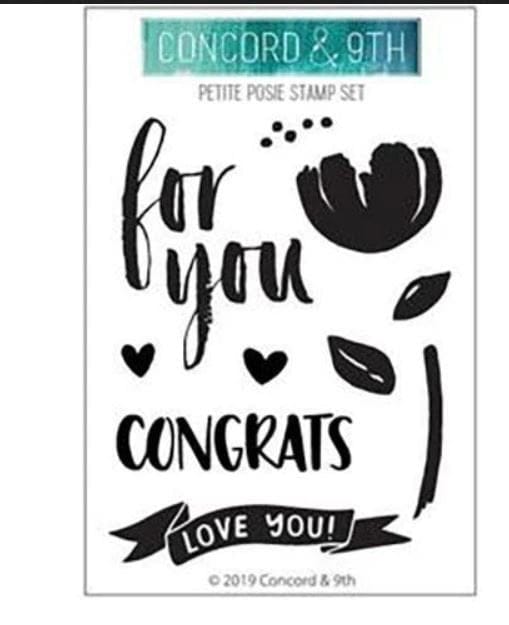Concord & 9th Clear Stamp - Petite Posies