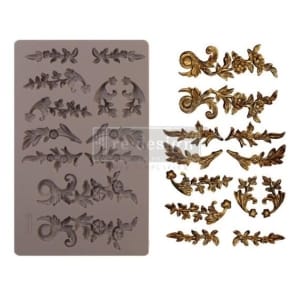 Prima Marketing Re-Design Mould 5" X 8" - Delicate Flora