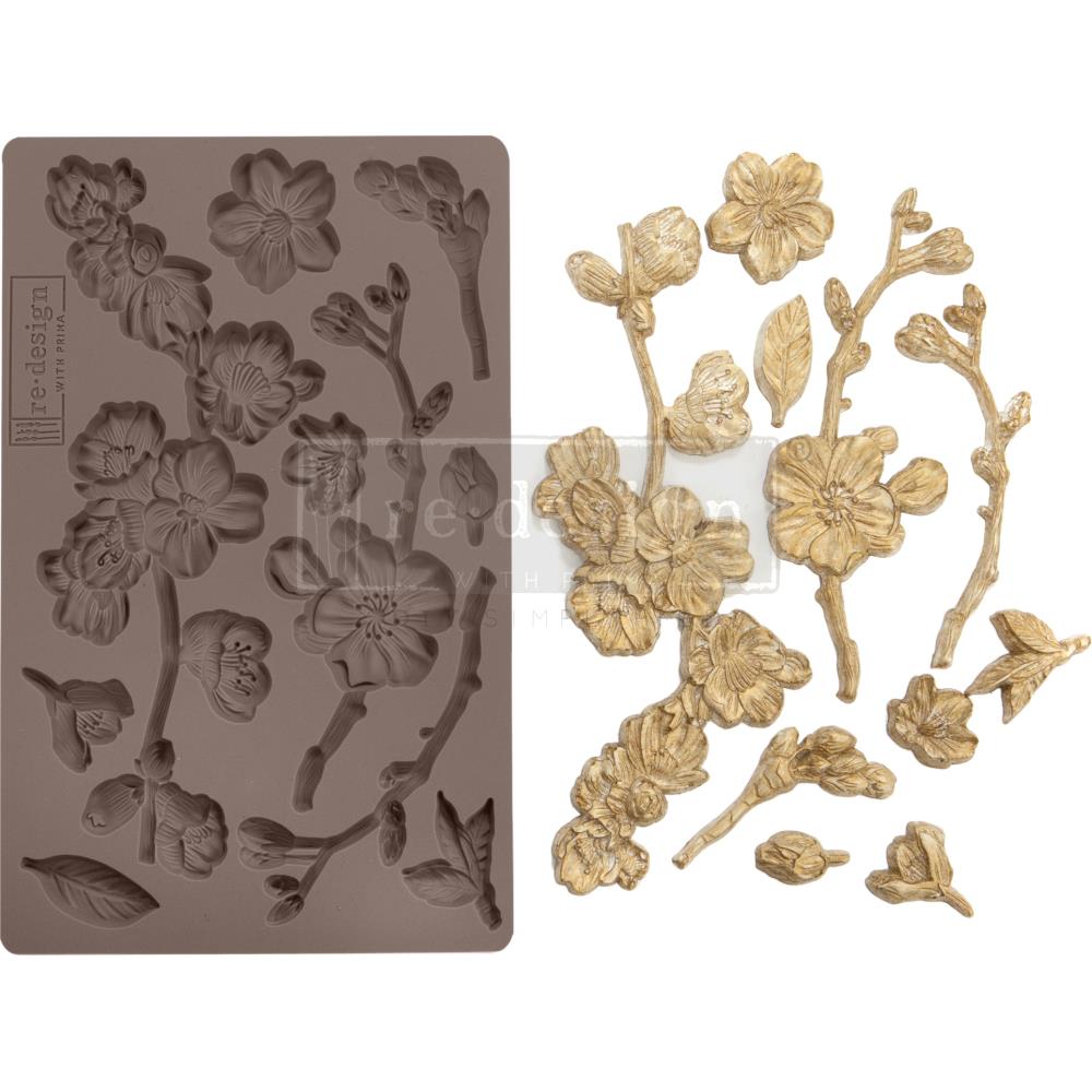 Prima Marketing Re-Design Mould - Cherry Blossoms 643126 prima mould cherry blossoms Prima Marketing Re-Design Mould - Cherry Blossoms