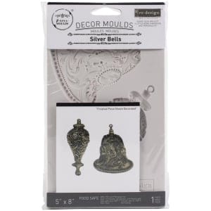 Iron Orchid Designs Vintage Art Decor Mould - Silver Bells