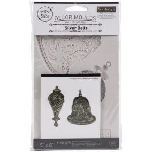 Iron Orchid Designs Vintage Art Decor Mould - Silver Bells