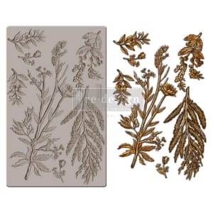 Iron Orchid Designs Vintage Art Decor Mould - Herbology
