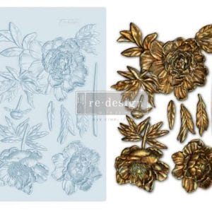 Prima Marketing Re-Design Mould 5" X 8" - Wilderness Rose