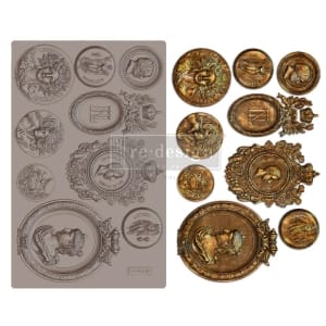 Iron Orchid Designs Vintage Art Decor Mould - Ancient Findings