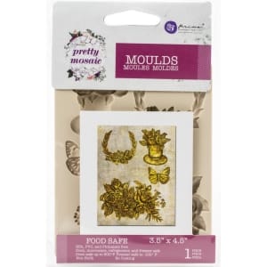 Prima Marketing Decor Mould 3.5"X4.5"X8mm - Pretty Mosaic