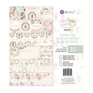 Prima - Sugar Cookie Christmas - 8by8 Paperpack (30 double sided sheets)