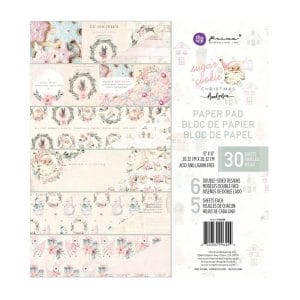 Prima - Sugar Cookie Christmas - 8by8 Paperpack (30 double sided sheets)