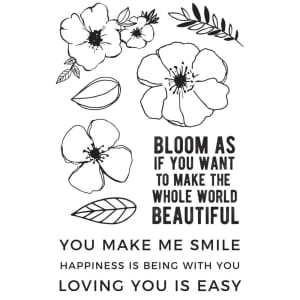 KaiserCraft Clear Stamps - Magenta Clear Stamps 6"X4"