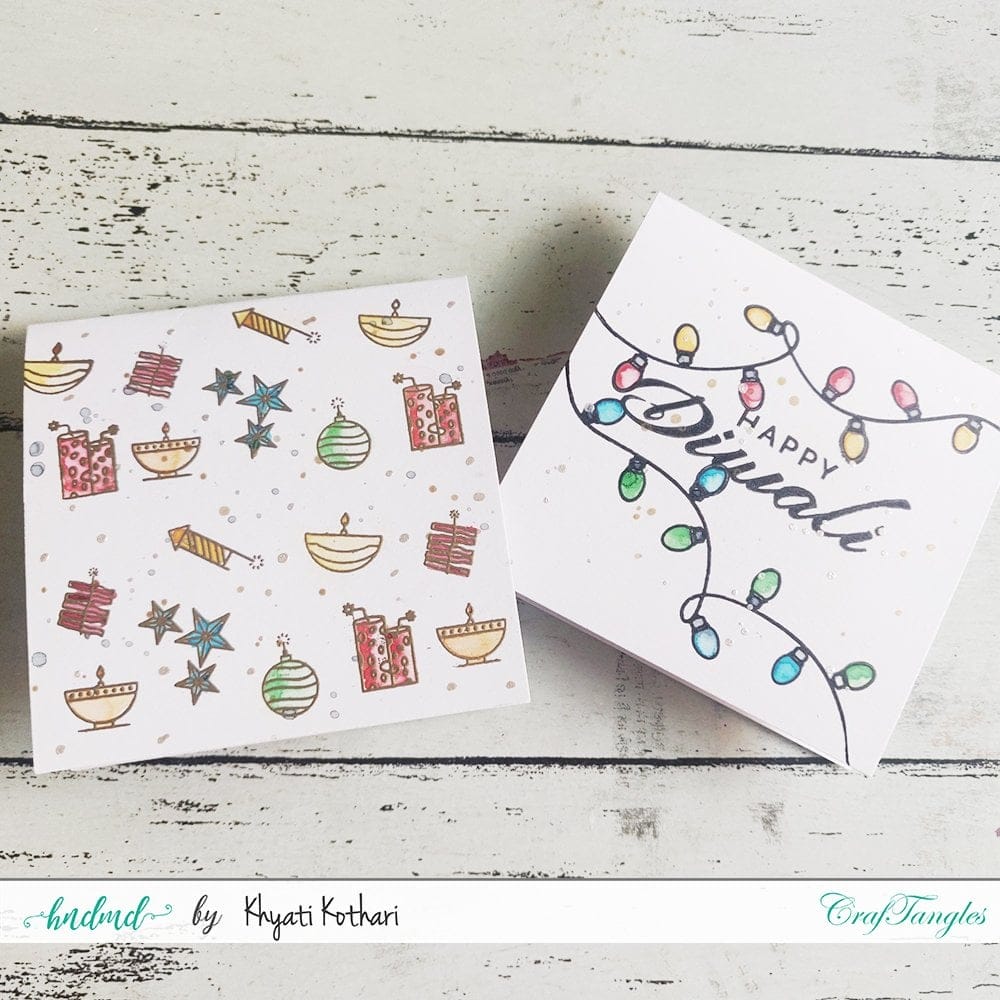 CrafTangles Photopolymer Stamps - Happy Diwali Mini CrafTangles Diwali Cards 2020 2 CrafTangles_Diwali_Cards_2020_2