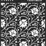 CrafTreat 6"x6" Stencil - Arabesque