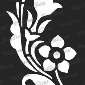 CrafTreat Border Stencil - Border 12