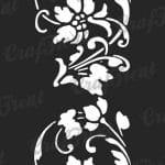 CrafTreat Border Stencil - Border 3