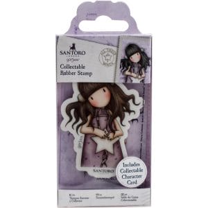 Santoro Gorjuss Mini Rubber Stamp - All These Words