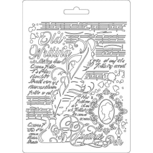 Stamperia Soft Maxi Mould A5 - Feather Princess