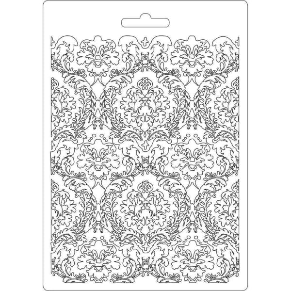 Stamperia Soft Maxi Mould A5 - Damask Princess