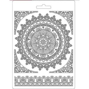 Stamperia Soft Maxi Mould A5 - Round Lace Princess