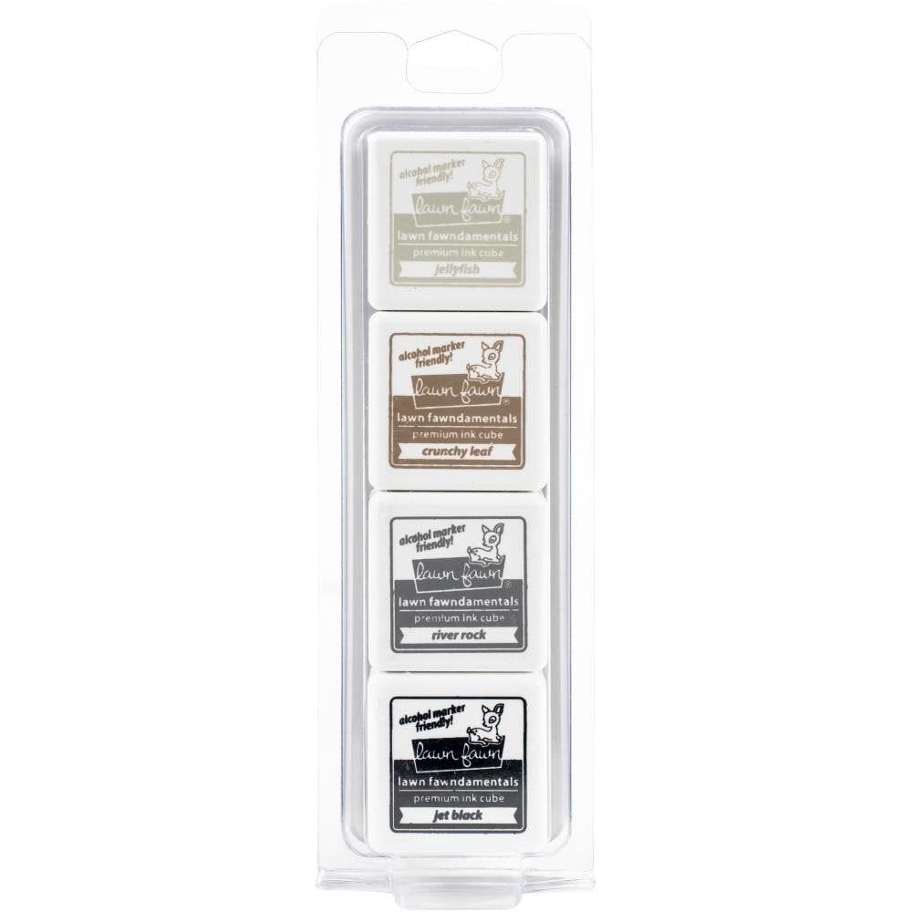 Lawn Fawn Ink Cube - Potter Studio (Set of 4) LF2274 lawn Fawn ink pad Lawn Fawn Ink Cube - Potter Studio (Set of 4)