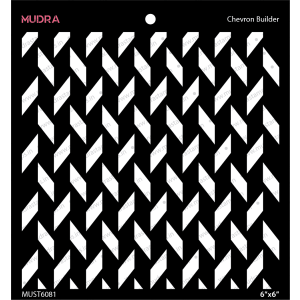 Mudra Stencils - Chevron Builder