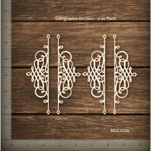 Mudra Chipzeb - Calligraphic dividers