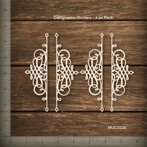 Mudra Chipzeb - Calligraphic dividers