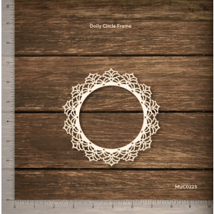 Mudra Chipzeb - Doily Circle Frame