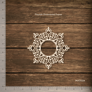 Mudra Chipzeb - Flourish Ornamental Frame