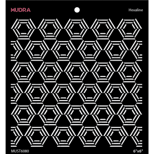 Mudra Stencils - Hexaline