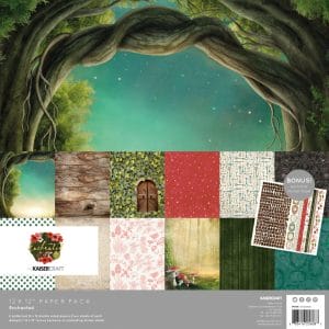 Kaisercraft Paper Pad 12"X12" 12/Pkg - Enchanted