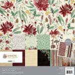 Kaisercraft Paper Pad 12"X12" 12/Pkg - Under the Gum Leaves (Christmas)