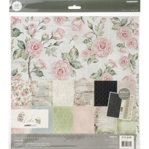 Kaisercraft Paper Pad 12"X12" 12/Pkg - Lady Like