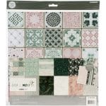 Kaisercraft Paper Pad 12"X12" 12/Pkg - Lily and Moss