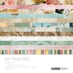 KaiserCraft paper pad - Scrap Studio (6.5 by 6.5 inch) - 40 sheets