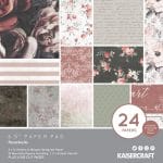 KaiserCraft paper pad - Rosabella (6.5 by 6.5 inch) - 36 sheets plus 4 die cut sheets