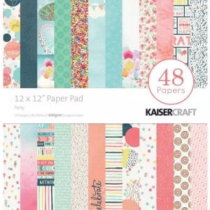 Kaisercraft Paper Pad 12"X12" 48/Pkg - Party