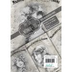 CrafTangles Decoupage Paper Pack  - Pretty Women 3 (A4) - 4 sheets