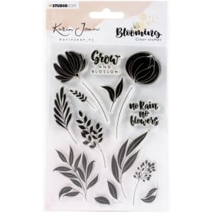 Studio Light Karin Joan Blooming Collection Clear Stamps - No 3
