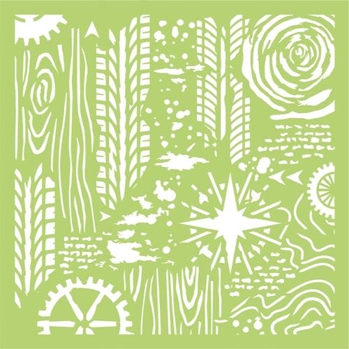 Kaisercraft Stencil 6"X6" - Adventure kaisercrat stencil adventure Kaisercraft Stencil 6"X6" - Adventure