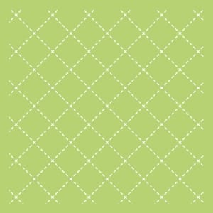 Kaisercraft Stencil 6"X6" - Quilted