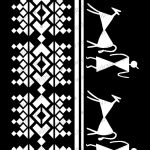 Mudra Stencils - Tribal Border 1