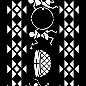 Mudra Stencils - Tribal Border 2