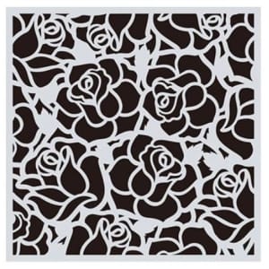 Mandala 8by8 inch stencils (Design 12)