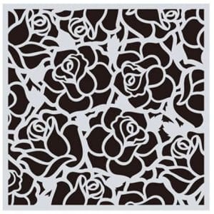 Mandala 8by8 inch stencils (Design 12)