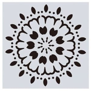 Mandala 8by8 inch stencils (Design 13)
